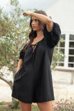 Carina Romper Black