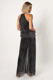 Elly Halter Jumpsuit Black