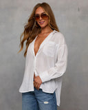 Gabie Collared Button Down Top