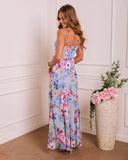 Sugarplum Sun Floral Maxi Dress