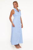 Galia Midi Dress Blue