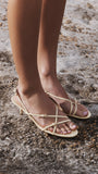 Flossie Heel Yellow