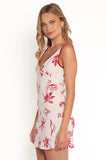 Fleur Mini Dress Red