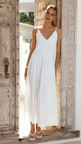 Aspen Maxi Dress White