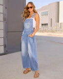 Sophia Barrel Denim Overalls