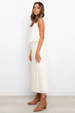 Femme Jumpsuit White