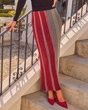 Mireilla Multi Striped Maxi Skirt