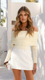 Isadora Off Shoulder Top Yellow