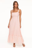Jenner Maxi Dress Petal Pink