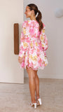 Felicity Mini Dress Pink Floral