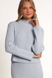 Payton Knitted Set Light Blue