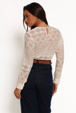 Maddot Long Sleeve Top Cream