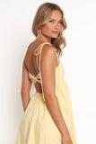 Simona Maxi Dress Yellow