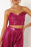 Hana Two Piece Set Fuchsia