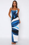 Feeling The Heat Maxi Dress Midnight Petal