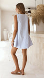 Vika Mini Dress Blue