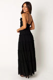 Dottie Halterneck Maxi Dress Black