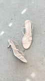 Flossie Heel Pearl Shine