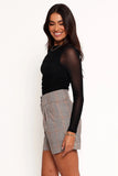 Atherton Short Taupe Multi