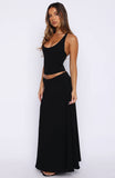 Sunbliss Maxi Skirt Black