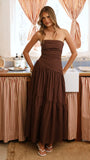 Lola Maxi Dress Chocolate