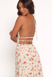 Wilder Halterneck Maxi Dress Pink Floral