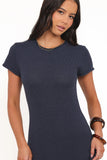 Lowell Knit Maxi Dress Navy
