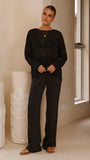 Lakoa Knit Top Black