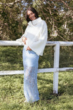 Brittany Lace Maxi Skirt Blue