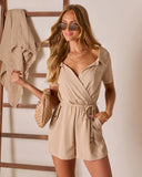 Rillie Waist Tie Romper