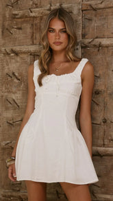 Joy Mini Dress White