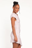 Rois Mini Dress Pink Stripe