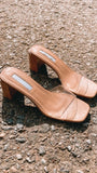 Lucy Heel Clay Clear