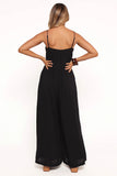 Abegail Flowy Jumpsuit Black