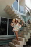 Sebastian Romper White Orange