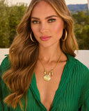 Marina Isle Seashell Charm Pendant Necklace