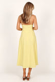 Sondera Midi Dress Yellow