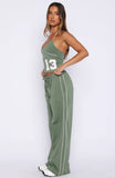 Cant Help The Feeling Track Pants Khaki
