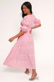 Tani Midi Dress Pink