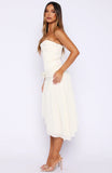 Forever Love Midi Skirt Off White