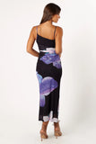 Jasmine Maxi Dress Black Floral