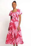 Bradley Maxi Dress Pink Floral