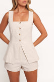 Wenni Short Set Oatmeal