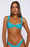 Balia Bikini Top Teal Crush