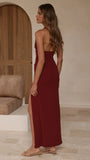 Jessica Maxi Dress Wine