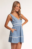 Estrella Mini Dress Denim
