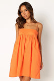 Serina Mini Dress Orange