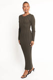 Carlson Maxi Dress Olive