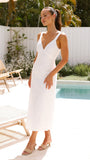 Tallulah Midi Dress White
