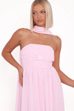 Celestria Maxi Dress Pink